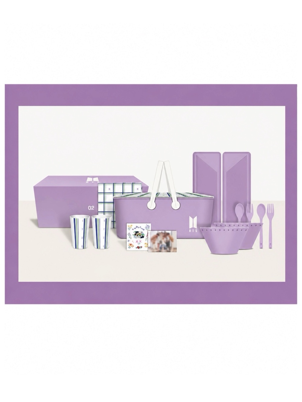 BTS MERCH BOX #2 (HOME PICNIC) - BNIB